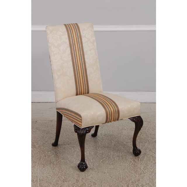 Age: Approx: 30 Years Old Details: Mahogany Ball & Claw Feet Fine Carved Details High Quality Construction Queen Anne Legs...