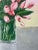 Impressionist "Forever Spring" Original Floral Still Life Acrylic Painting by Linda McDonough For Sale - Image 3 of 12