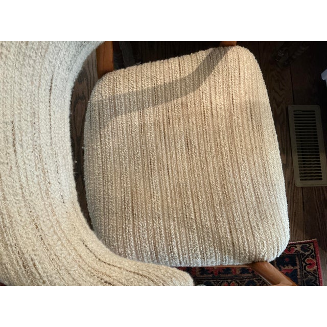 Yngve Ekström Vintage MCM Puck Armchair by Yngve Ekstom For Sale - Image 4 of 12