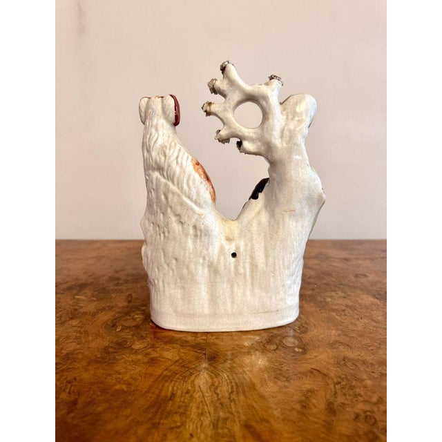 Late 19th Century Antique Victorian Staffordshire Figure, 1880 For Sale - Image 5 of 6