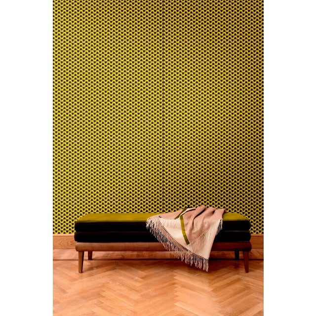 This decorative fabric comes in the form of boiserie over a wooden honeycomb panel measuring 135 cm by 200 cm tall. The...