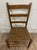 American Antique Shaker Style Maple Spindle Back Ladder Back Woven Rush Seat Chair For Sale - Image 3 of 9