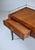Campaign Leather Top Desk With Regency Styling and Brass Gallery For Sale - Image 14 of 16