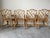 Vintage Italian Dal Vera Chippendale Style Bamboo & Rattan Dining Chairs - Set of Four For Sale In Miami - Image 6 of 17