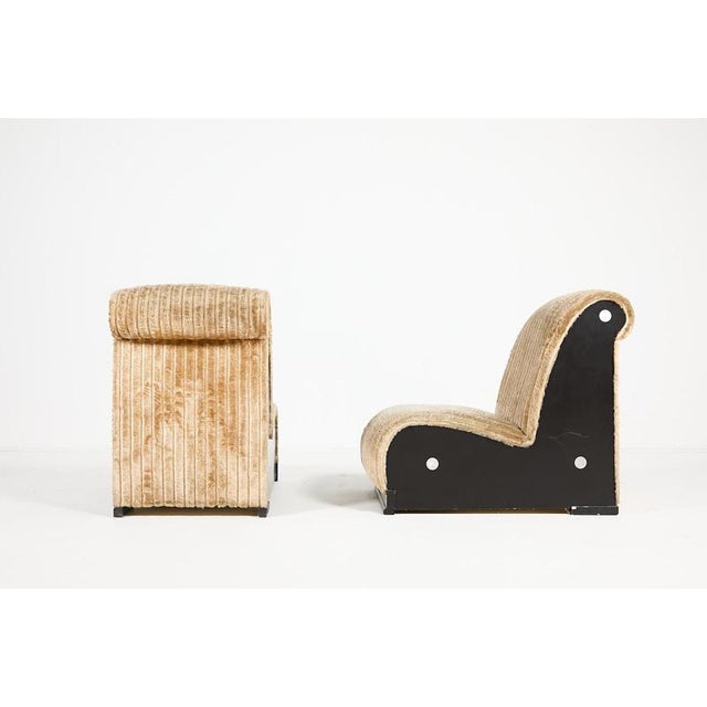 Mid-Century Modern Italian Chairs, 1970s, Set of 2 For Sale - Image 3 of 11