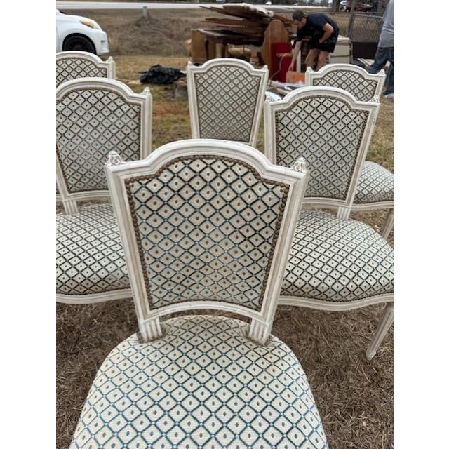 Fine 19th Century Louis XVl Dining Chairs - Set of 6 For Sale - Image 13 of 17