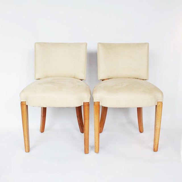 Wood Art Deco Chairs, 1930s For Sale - Image 7 of 7