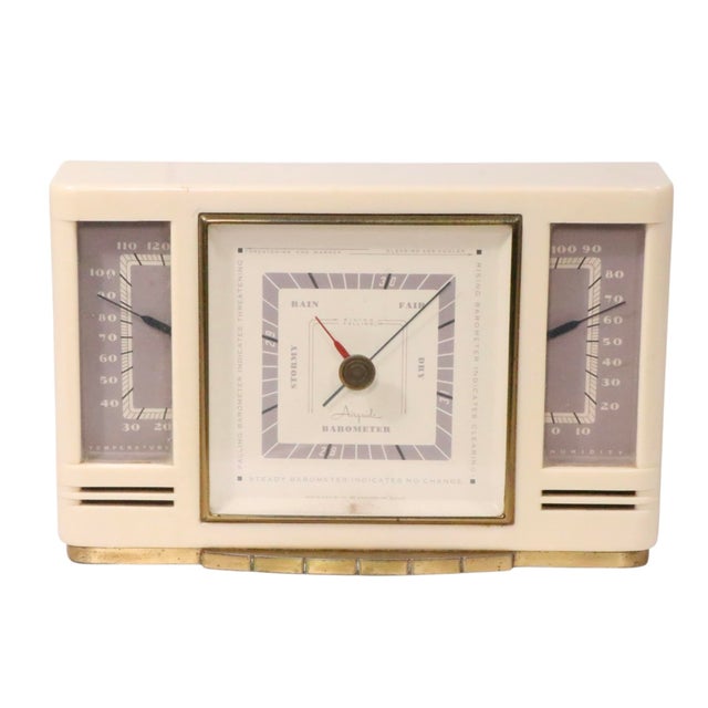 Mid 20th Century Vintage Airguide Barometer For Sale - Image 5 of 10
