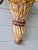 Wood Hollywood Regency Florentine Wall Sconce, 1960s For Sale - Image 7 of 12