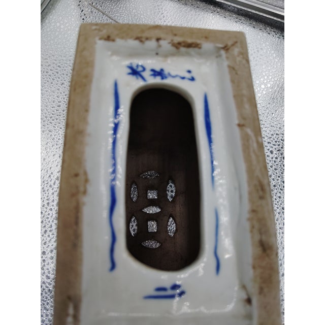 Ceramic 1970s Chinese Square Opium Pillow For Sale - Image 7 of 7