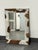 Rustic Made Goods Charles Brown + White Hide Framed Mirror For Sale - Image 3 of 12