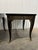 Chinoiserie Drexel Heritage Et Cetera Chinoiserie Black & Burl End Tables- A Pair For Sale - Image 3 of 12