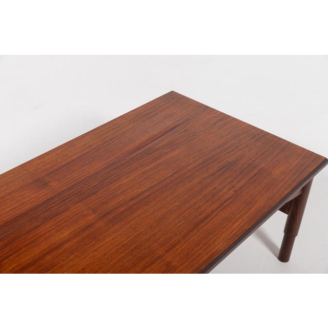 Wood Veneer Coffee Table from Saporiti, Italy, 1960s For Sale - Image 7 of 9