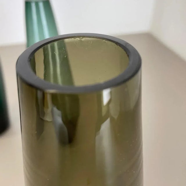 Turmalin Vases attributed to Wilhelm Wagenfeld for WMF, Germany, 1960s, Set of 3 For Sale - Image 10 of 15