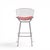 Harry Bertoia for Knoll Mid Century Chrome Bar Stools - Pair For Sale - Image 9 of 15