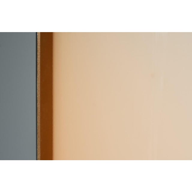 Brown Mid-Century Modern Dutch Floor Lamp in Metal and Acrylic, 1950s For Sale - Image 8 of 10