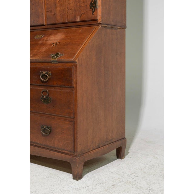 Wood Early 20th Century Swedish Secretary Bookcase / Desk For Sale - Image 7 of 8