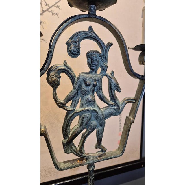 Swedish Grace Floor Lamp by Bjerkås, 1930s For Sale - Image 17 of 18