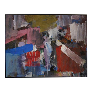 John Saccaro Painting (American 1913-1981), Untitled, Ca. 1959, Oil on Masonite