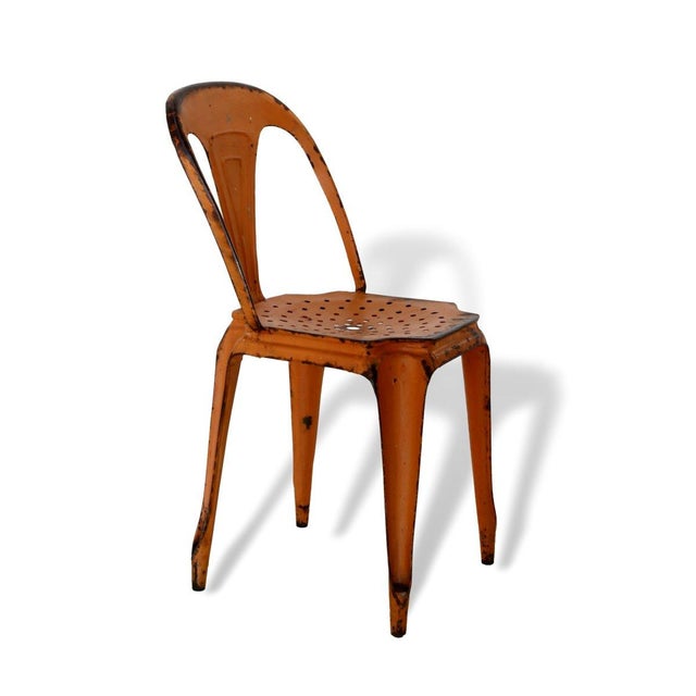 Vintage Iron Chairs, 1940s, Set of 3, in Good conditions. Designed 1950 to 1959