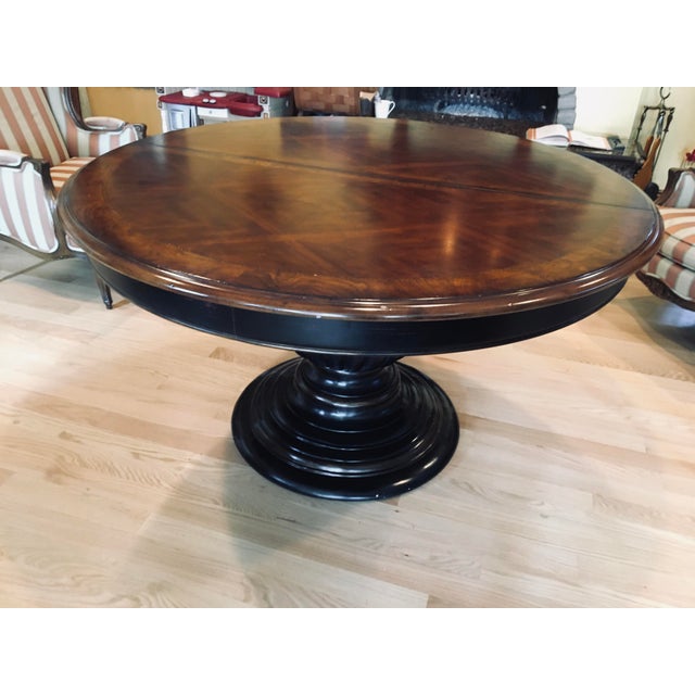Traditional Hooker Preston Ridge Pedestal Dining Table Chairish