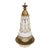 Lightolier Hollywood Regency Elaborate Slag Glass Diffuser Hanging Swag Torchiere Lamp Early 1960s For Sale