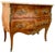 1930s Louis XV Style Chest of Drawers in Marquetry and Veined Marble, 1930s For Sale - Image 5 of 11