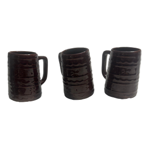 1950s Hull Mid-Century Design Mugs- Set of 3
