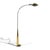 Designed in 1978 by Cedric Hartman (American, Omaha, NE, 1929), this model "91 CO" floor lamp features a mix of brass and...