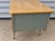 1950s Attributed to Raymond Loewy for Brunswick Industrial Metal Writing Desk For Sale In Atlanta - Image 6 of 7