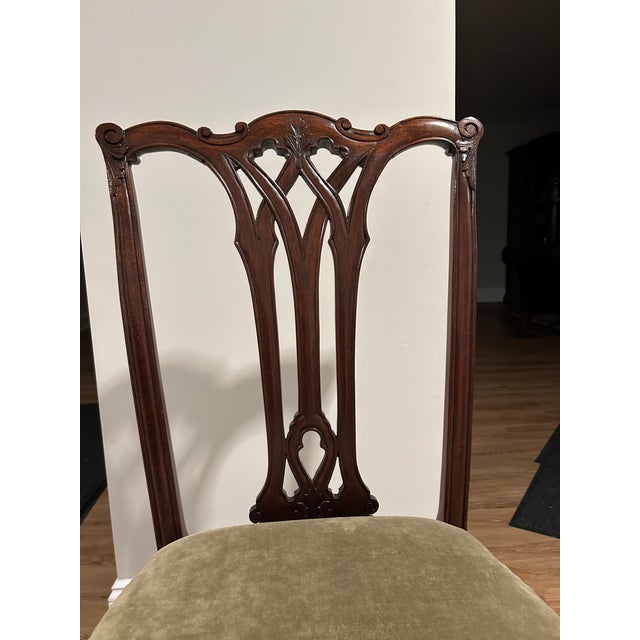 1930s Mahogany Dining Set For Sale - Image 10 of 12