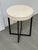 West Elm Bone Side Table, Ivory For Sale - Image 11 of 12
