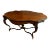 Antique Mahogany and Ebony French Center Table. For Sale