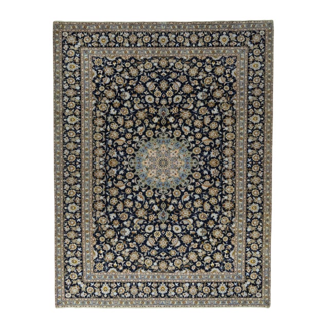 Kashan Kork Oriental Rug For Sale - Image 13 of 13
