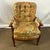 This Hickory Chair Open Arm Side Chair was re-upholstered 3 years ago in a dramatic Paisley pattern cotton print. The...