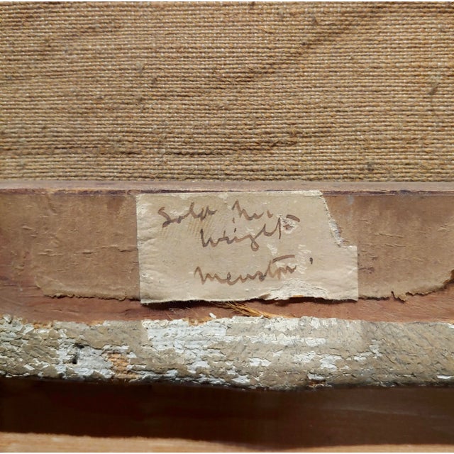 Bertram Pressman -Countryside in a River Landscape -Oil Painting 1918 For Sale - Image 10 of 12