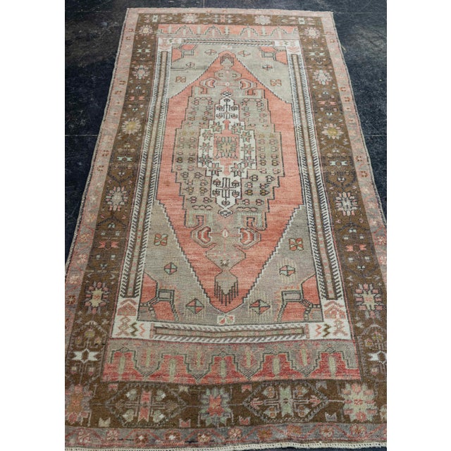 Turkish Vintage Rug 3'2" x 6'8" #20691 Explore a curated collection of hallway runners, wool rugs, and handmade...