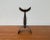 Mid-Century Brutalist Candleholder in Wrought Iron, 1960s, in Very Good conditions. Designed 1960 to 1969
