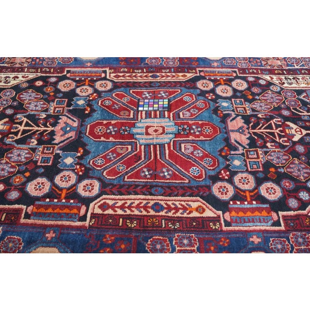 Vintage Hamadan Rug 5'0'' x 8'2'' For Sale - Image 11 of 11