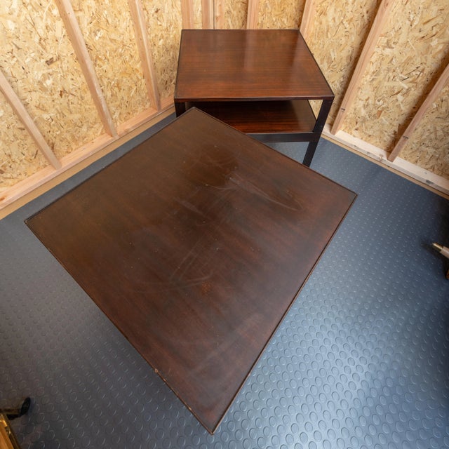 1940s Mid-Century Edward Wormley for Dunbar Lamp Tables, Pair, c.1947 For Sale - Image 5 of 17