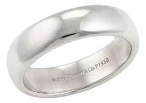 Tiffany & Co. Platinum Wedding Band Ring - Size 9.5