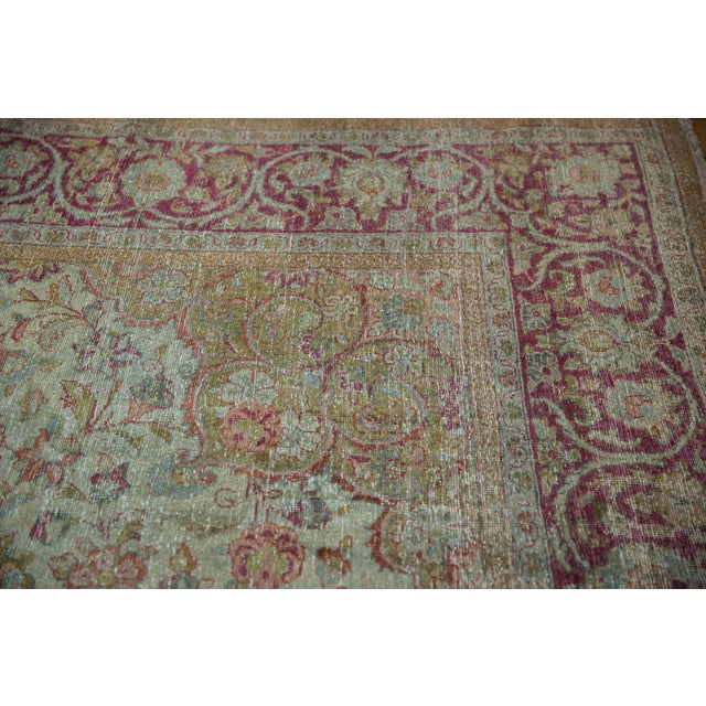 Vintage Distressed Mahal Rug - 10' X 16' For Sale - Image 11 of 12
