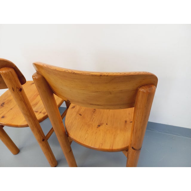 Vintage Scandinavian Pine Chairs from Rainer Daumiller, 1970s, Set of 2 For Sale - Image 6 of 18