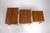 Scandinavian Nesting Tables in Teak, 1960s, Set of 3 For Sale - Image 6 of 7