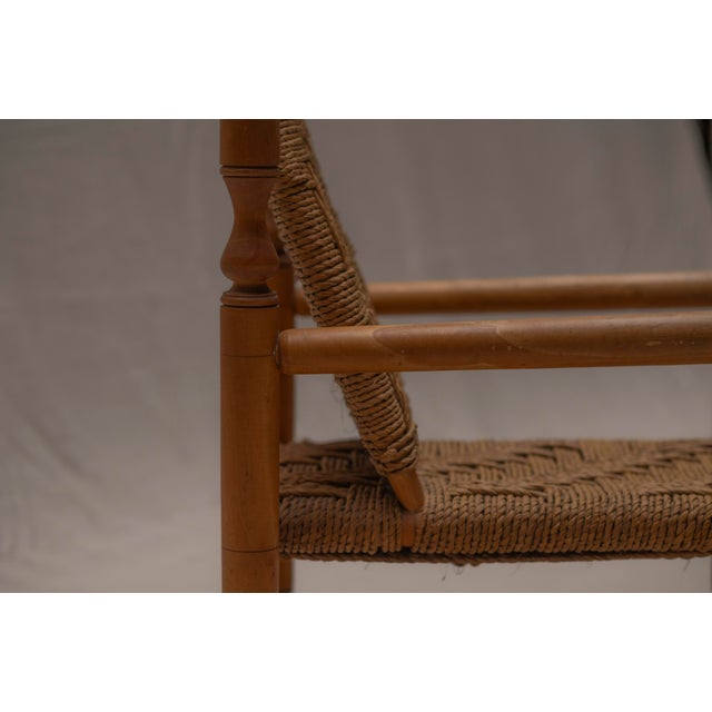 Vintage French Armchair by Adrien Audoux & Frida Minet, 1950s For Sale - Image 10 of 14