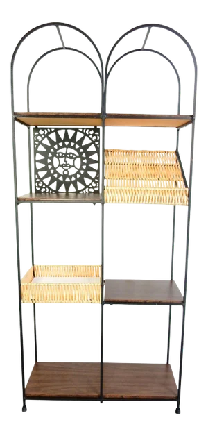 Mid-Century Modern Arthur Umanoff Design Étagère or Room Divider
