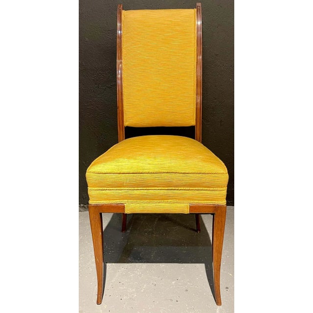 Mid-Century Modern Six Tommi Parzinger Dining Chairs, Originals For Sale - Image 11 of 13