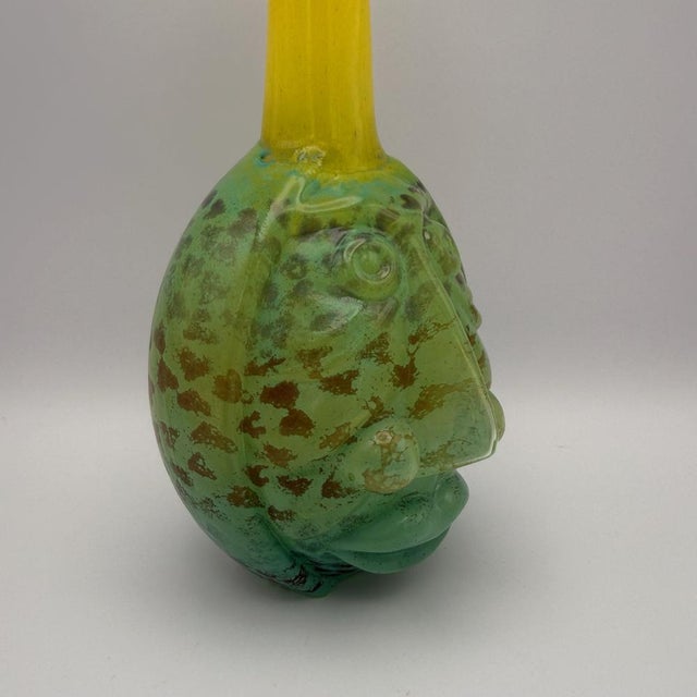 Rio Face Vase by Bertil Vallien for Kosta Boda, 1990s For Sale - Image 12 of 14