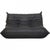 Togo Two-Seater Sofa in Dark Brown Leather by Michel Ducaroy, 1990s For Sale - Image 9 of 9