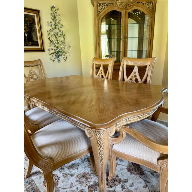 Bernhardt Dining Table With 6 Chairs For Sale - Image 11 of 12